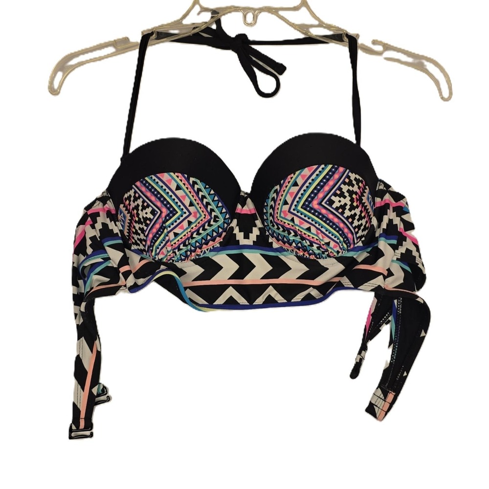 OP Y2K Women's Medium 7-9 Push Up Bikini Top
